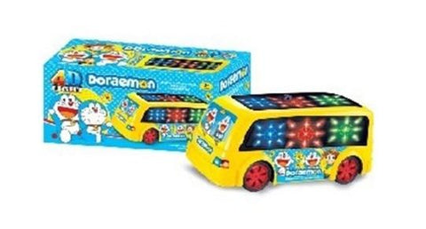 Music Bus Toy with LED Lights and Real Sound Effects